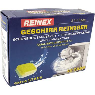 Spülmaschinentabs 2-Phasen 40 St./Pack.