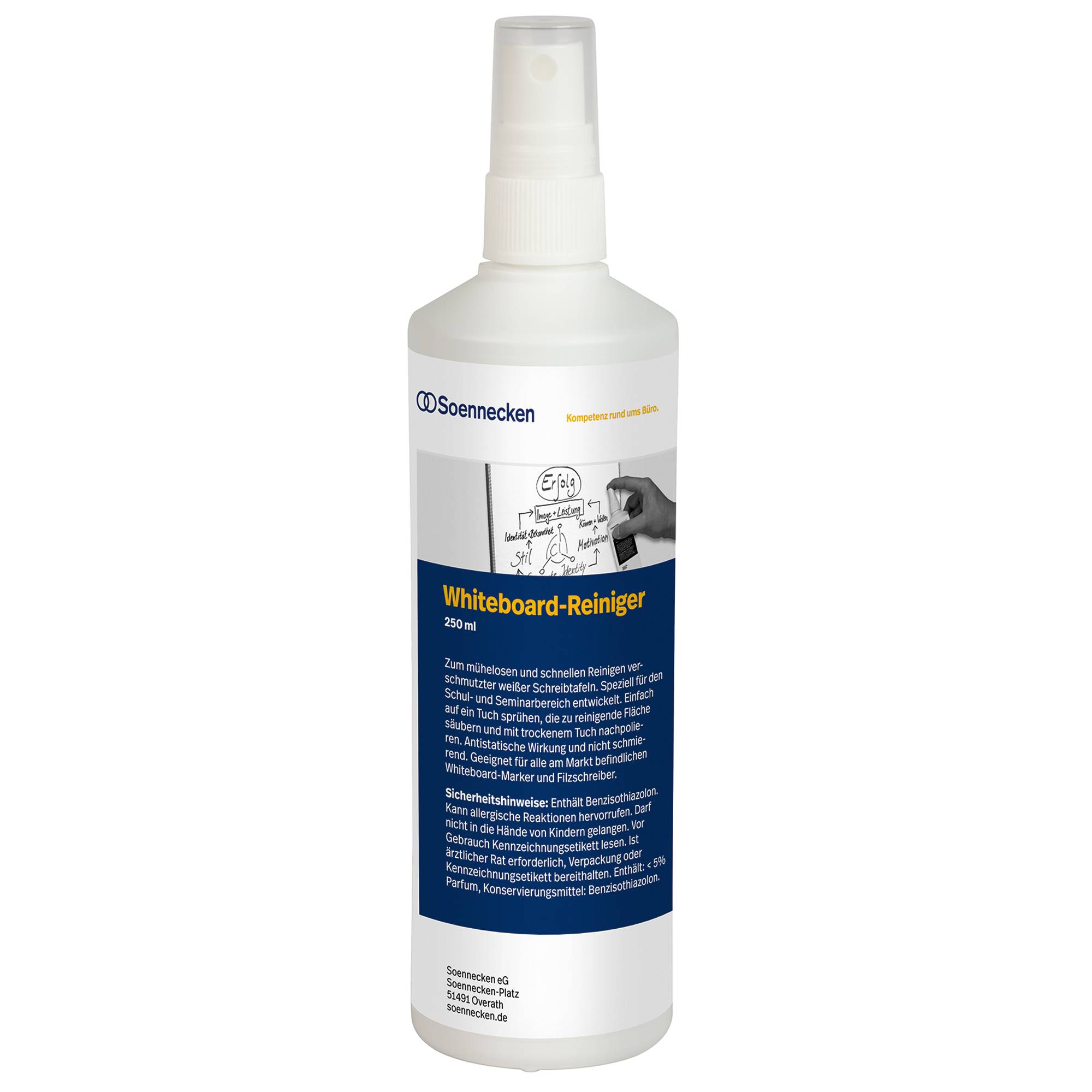 Soennecken Reinigungsspray 4831 für Whiteboards Pumpspray 250ml-0