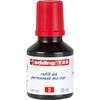 Nachfülltusche T 25 30ml geruchsarme Tusche rot