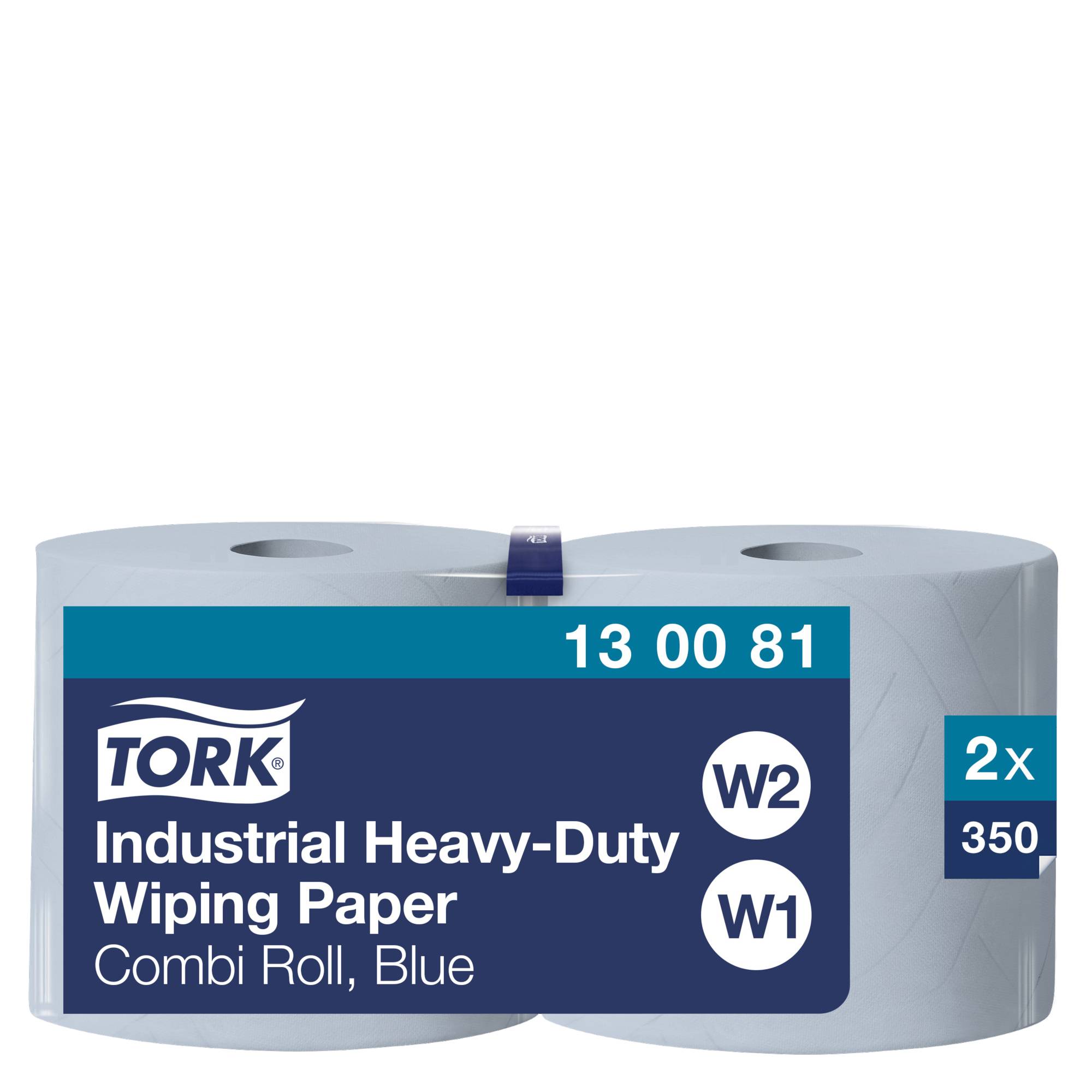 Tork Wischtuch 23,5cmx119m 350Blatt 3lagig bl 2 Rl. 130081-0