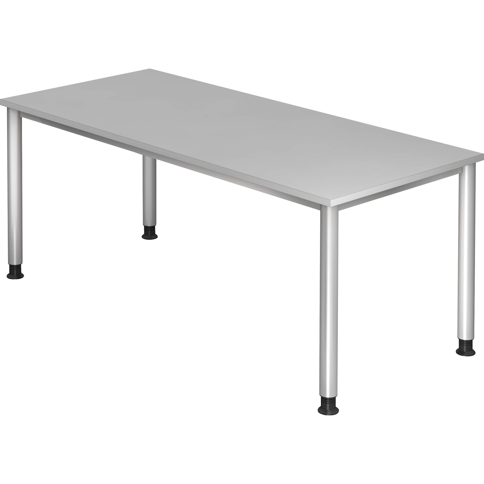 Schreibtisch 180x80cm grau-0