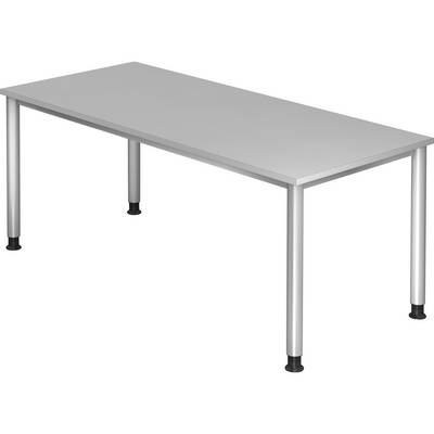 Schreibtisch 180x80cm grau-0