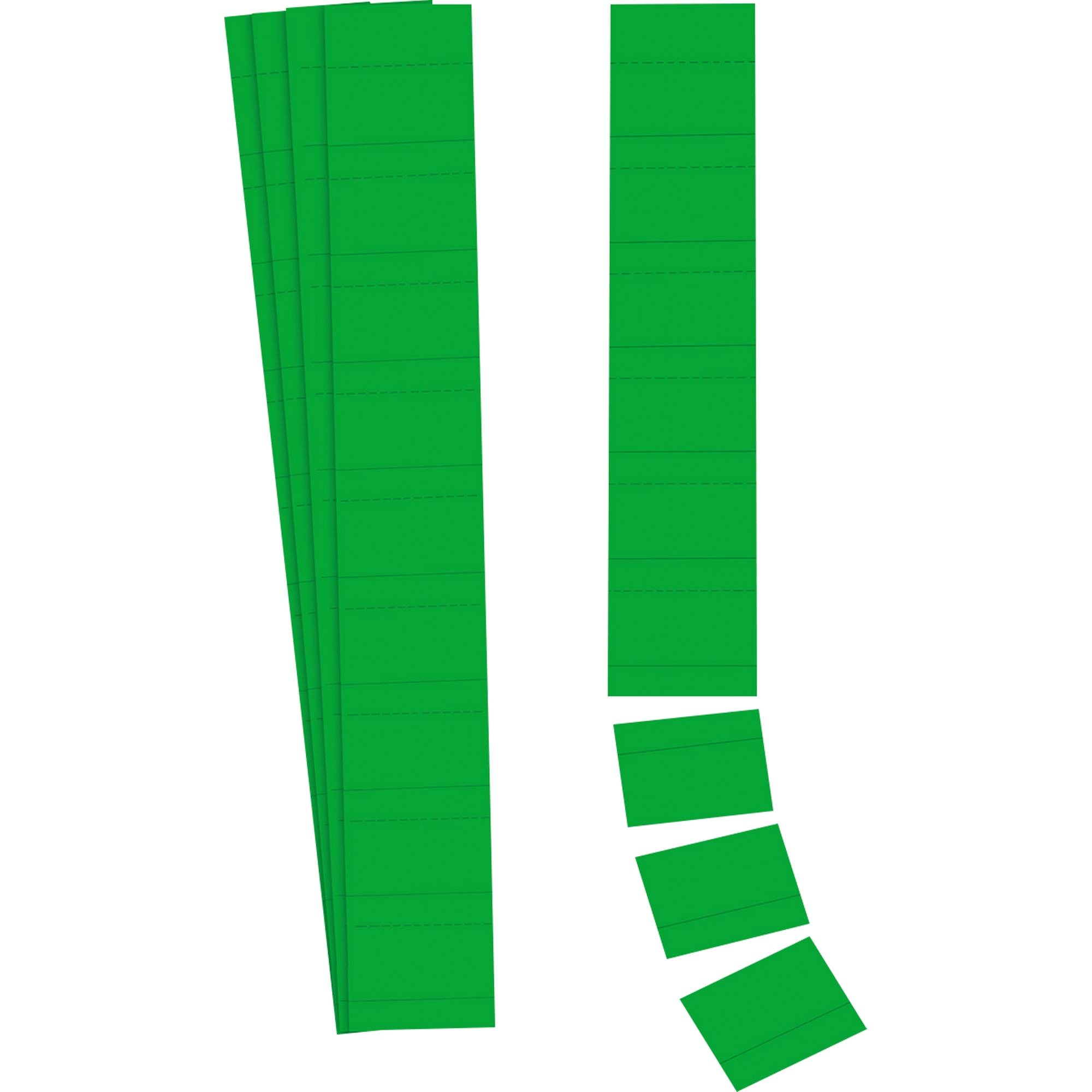 Einsteckkarte 60x32mm grün 90 St./Pack.-0