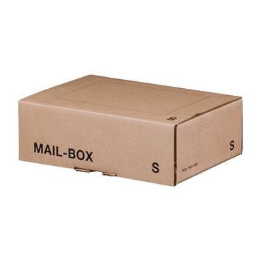 Versandkarton MAIL-BOX 249x175x79mm S braun
