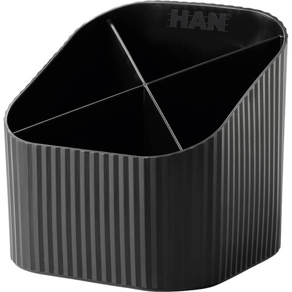 HAN Stiftehalter 11,1 x 12,1 x 10,6 cm schwarz 17238-913D