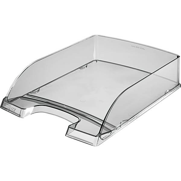 Briefablage Transparent Plus DIN A4 PS grau
