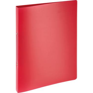 Ringbuch DIN A4 2Ringe PP rot
