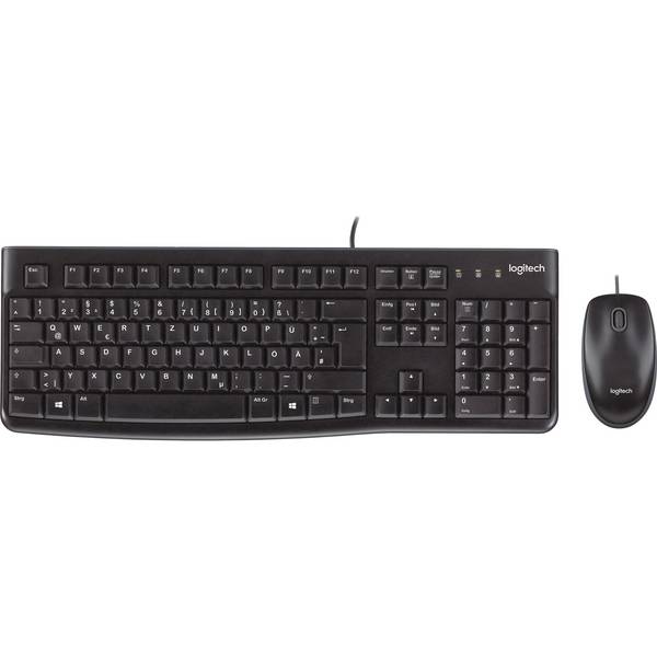 Tastatur-Maus-Set MK120 corded schwarz