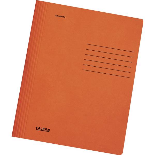 Schnellhefter A4 Karton orange