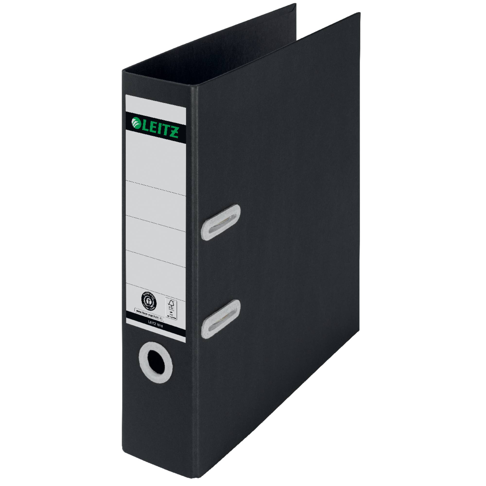 Ordner Recycle A4 80mm schwarz-0