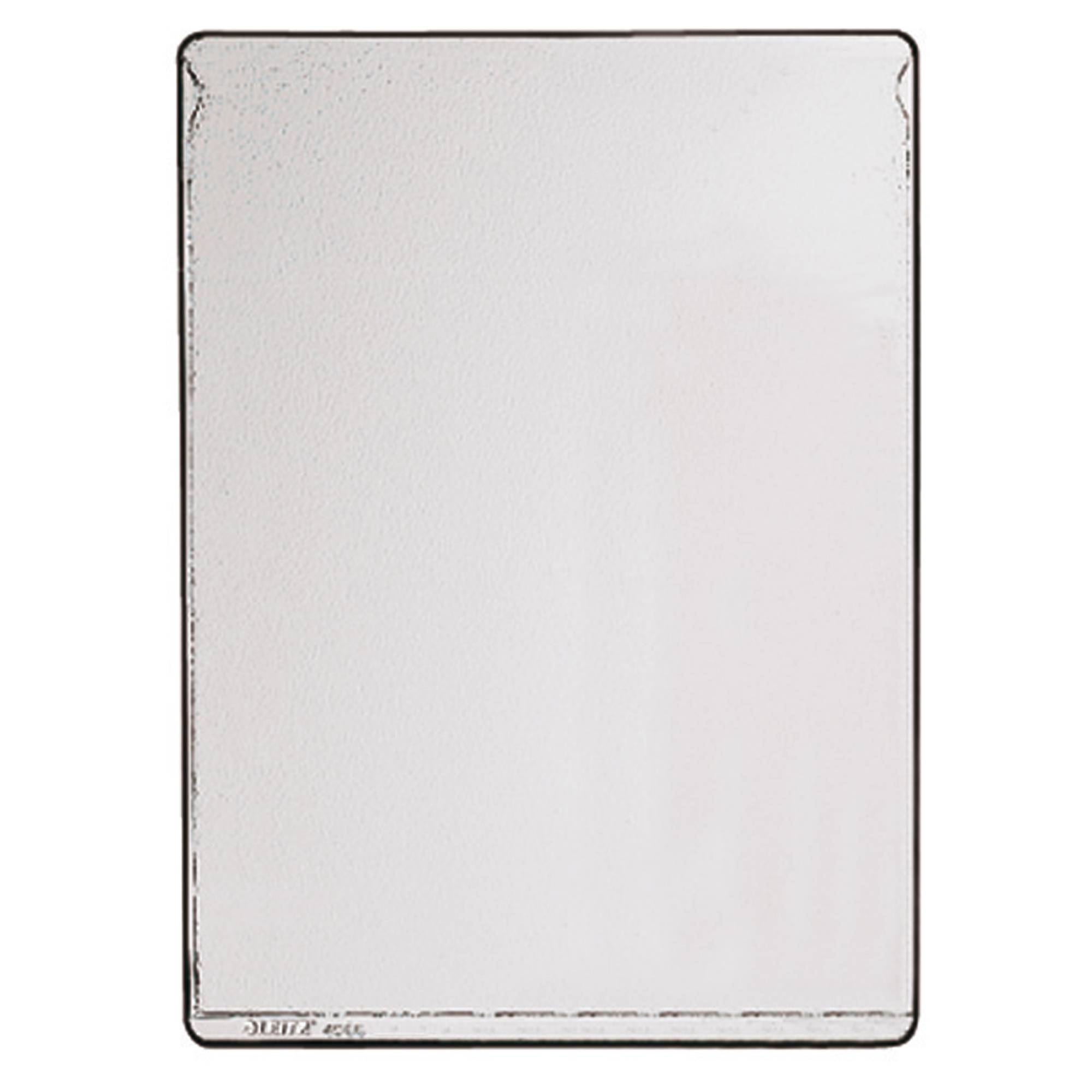 Ausweishülle DIN A5 0,2mm genarbt PVC weich farblos-0
