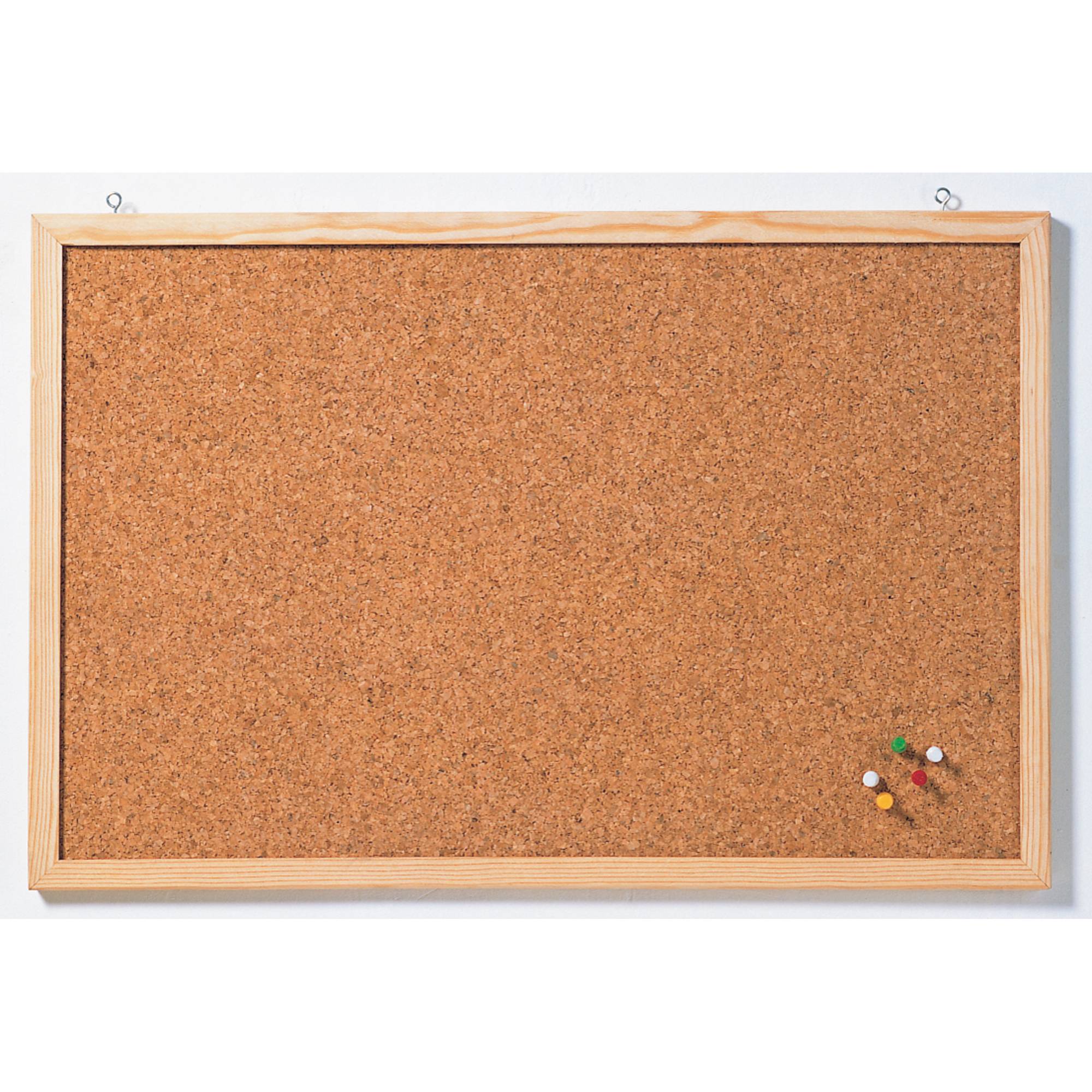Korktafel 60x100cm Naturrahmen