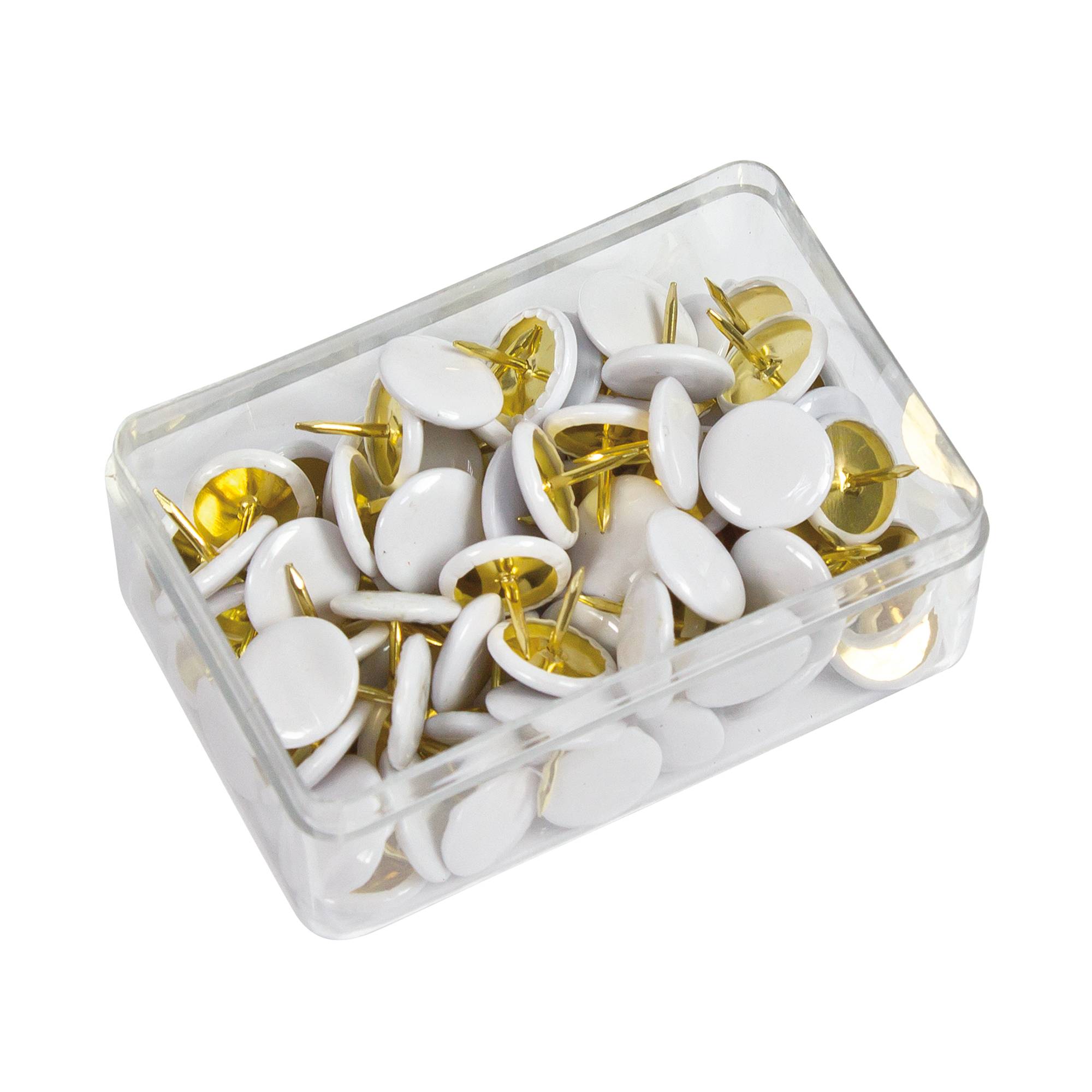 Reissnagel 9,5mm weiß 100 St./Pack.-0