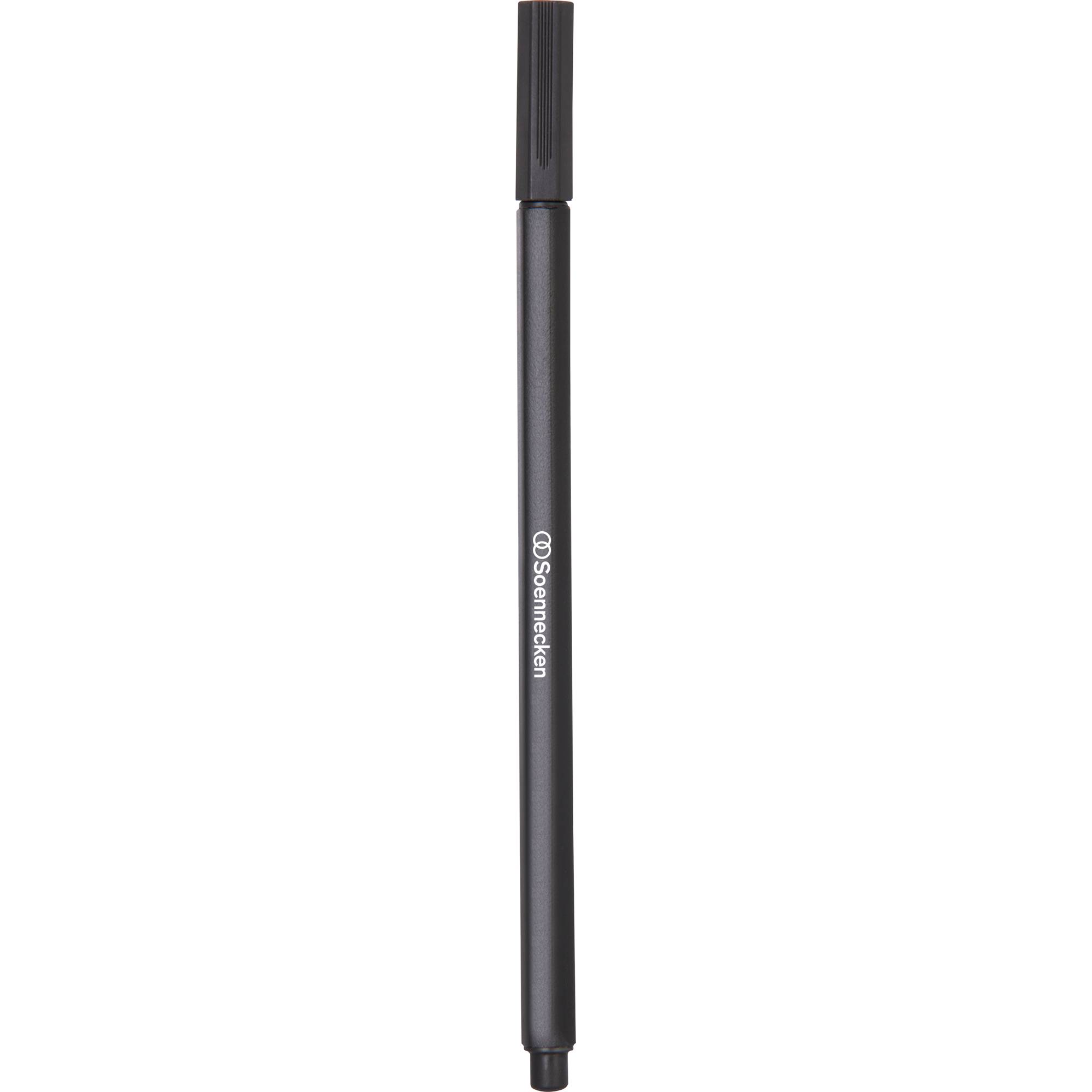 Fineliner 0,4mm metallgefasste Spitze schwarz-0
