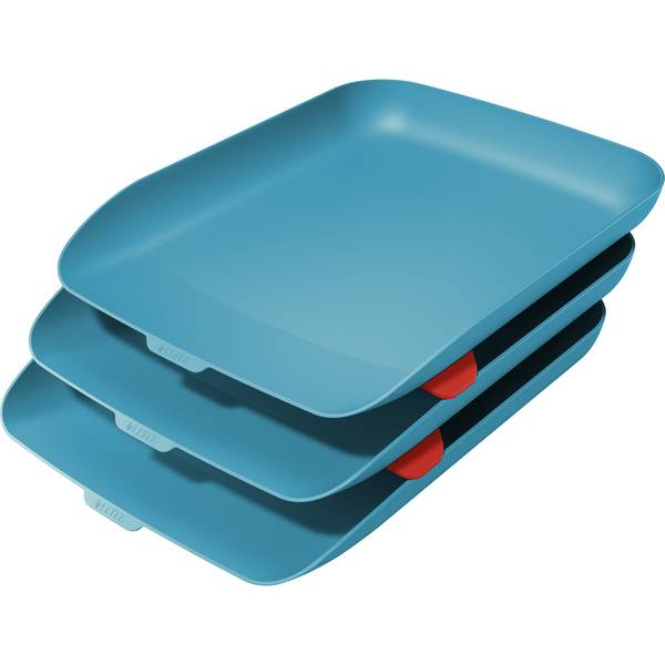 Briefkorb Cosy A4 PS blau 3 St./Pack.