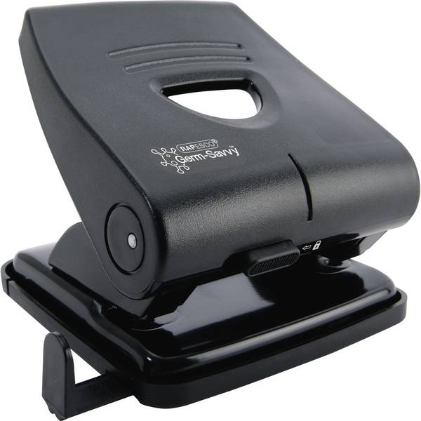 Rapesco 827-P 2, 30 Blätter, Schwarz, Schwarz, Metall, 109 mm, 117 mm