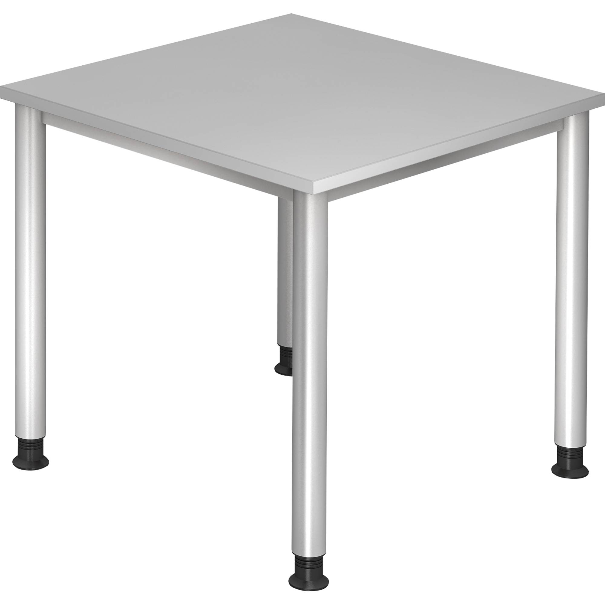 Schreibtisch 80x80cm grau