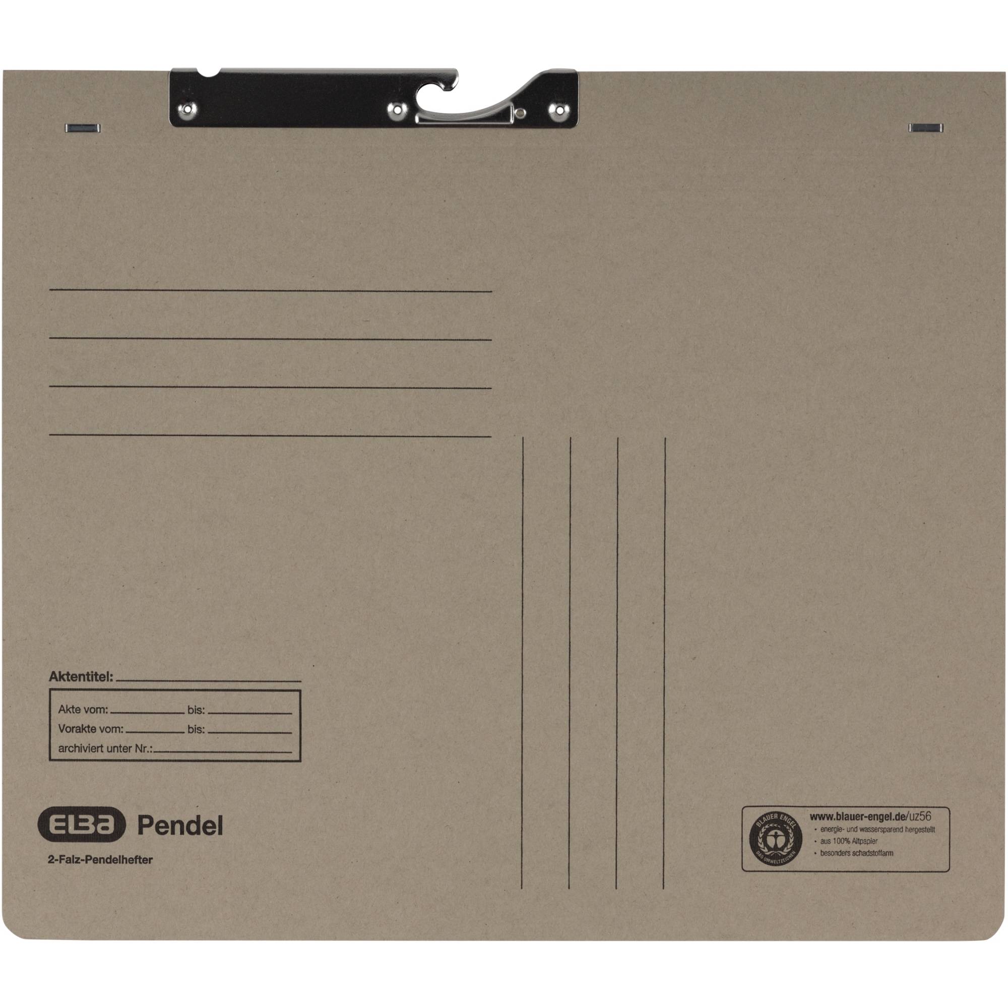 Pendelhefter A4 kfm./Amtsheft. Kartion 320g gr-0