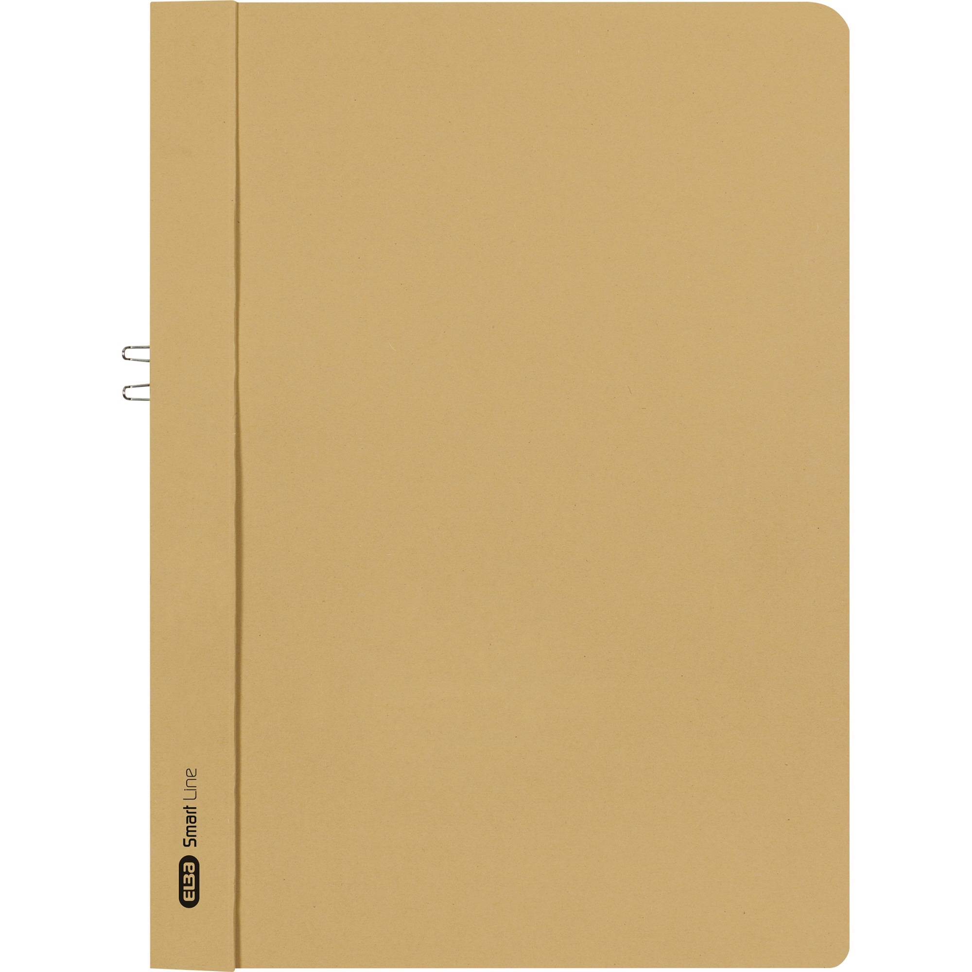 Klemmmappe DIN A4 10Blatt Karton chamois-0
