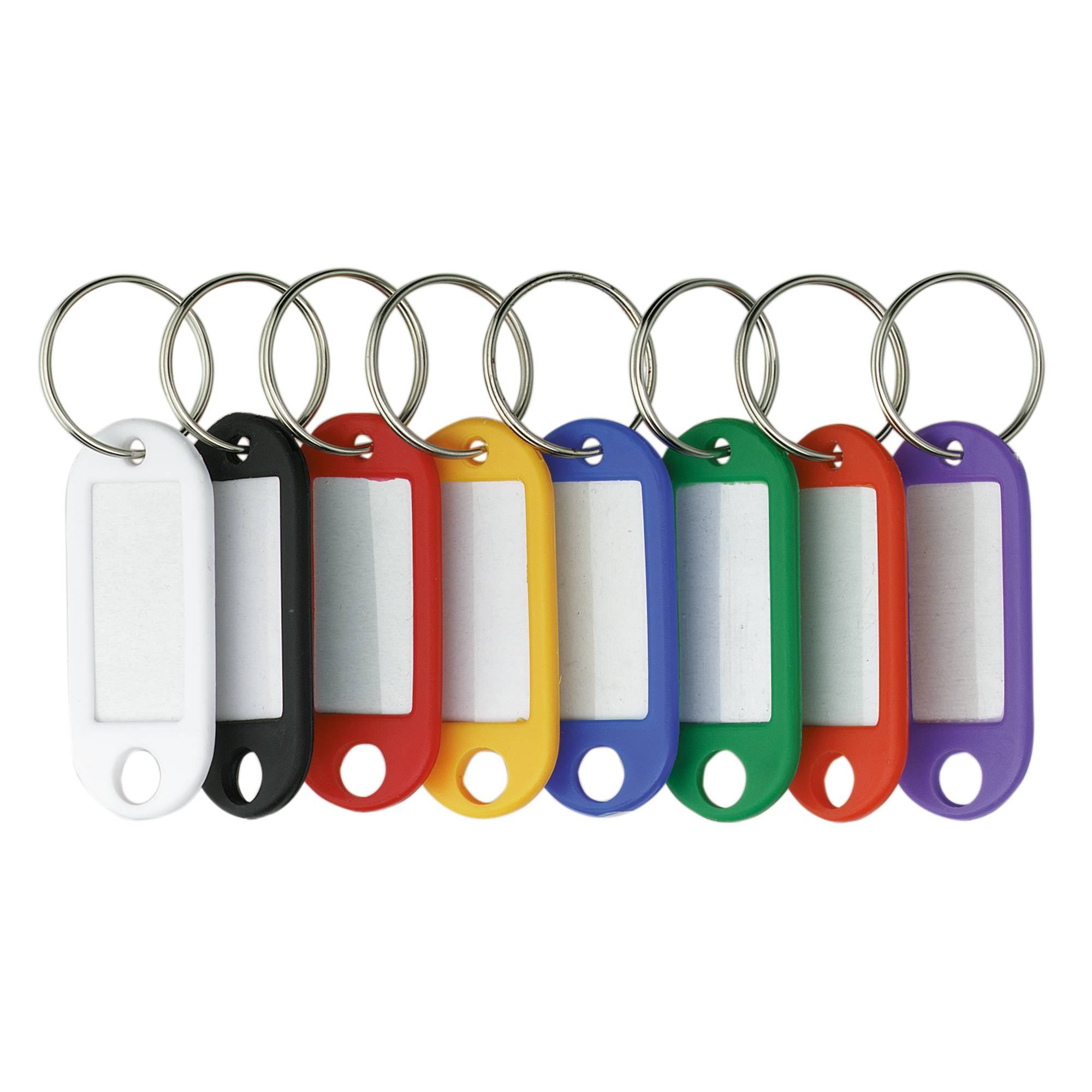 Schlüsselanhänger farbig sortiert 10 St./Pack.-0