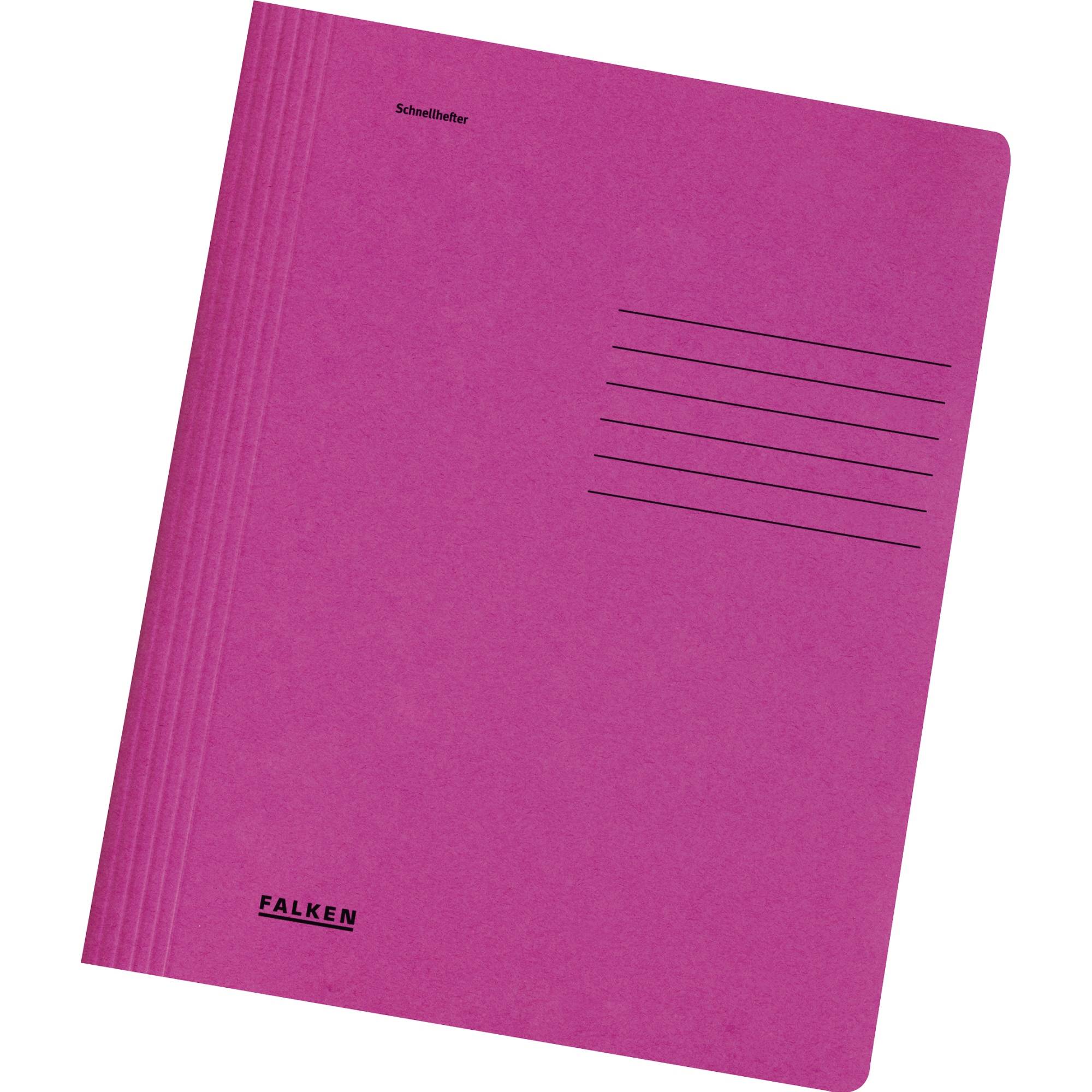 Schnellhefter A4 Karton pink-0