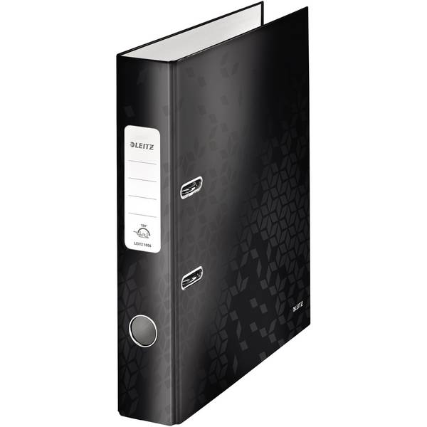 Ordner WOW DIN A4 50mm Pappe schwarz