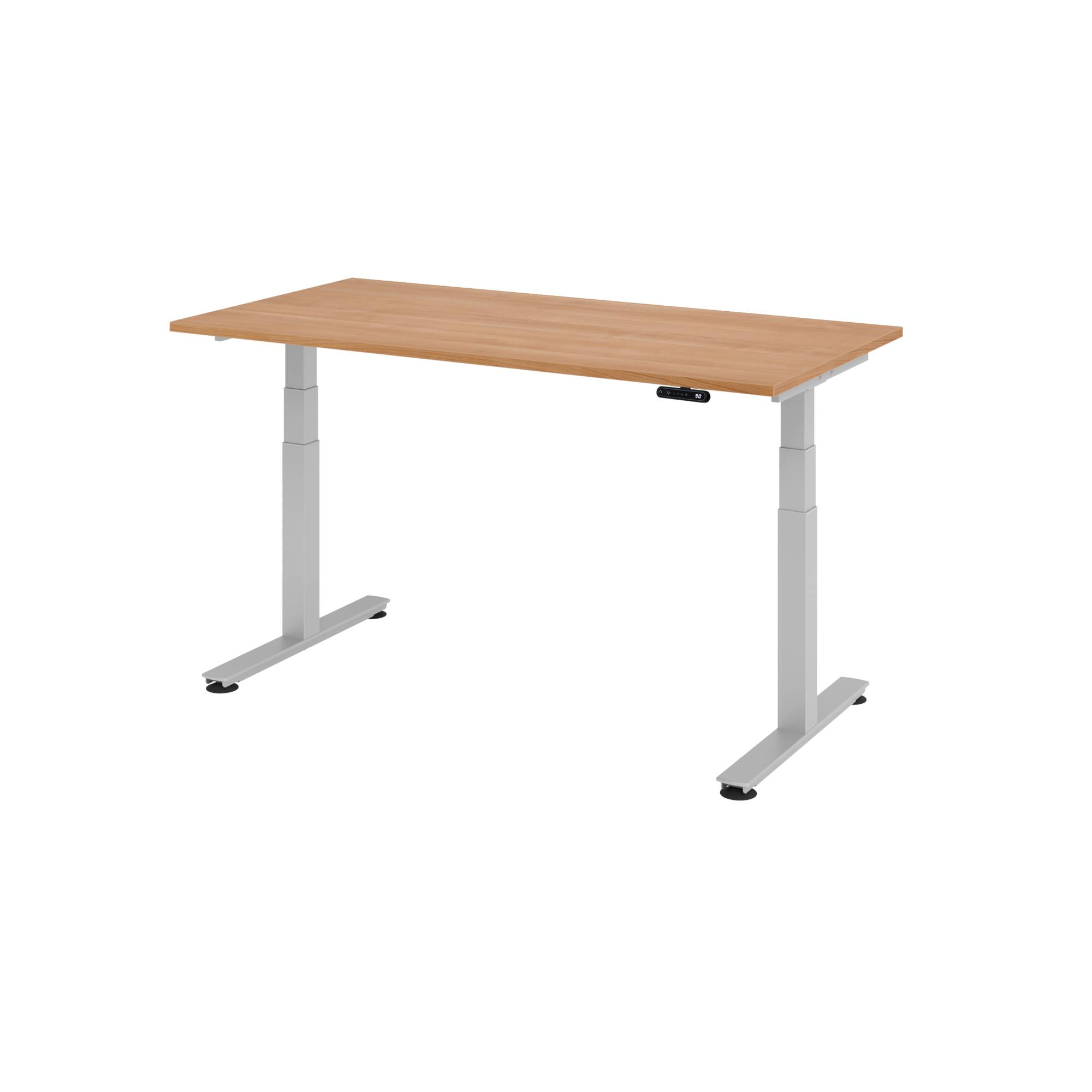 Schreibtisch 160x80cm nußbaum-0