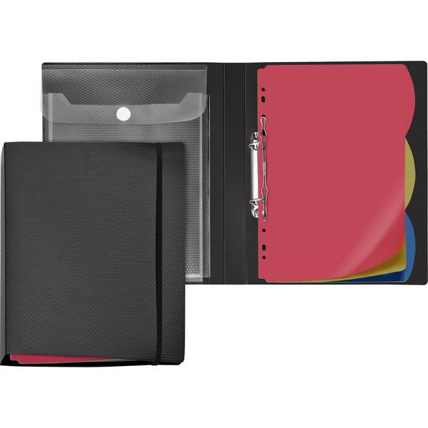 Arbeitsmappe Diamond A4 schwarz