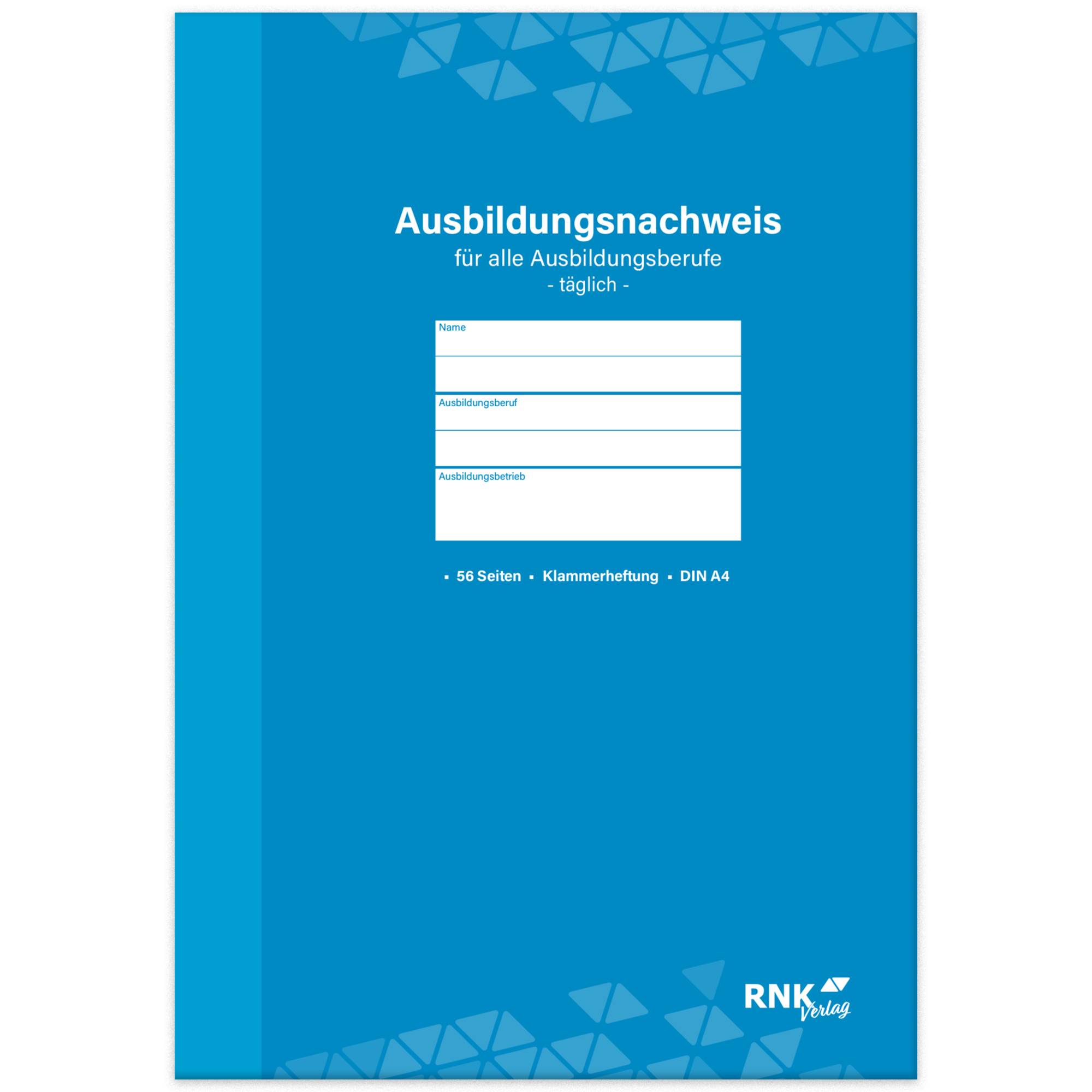 Ausbildungsnachweis A4 28Bl. täglich-0