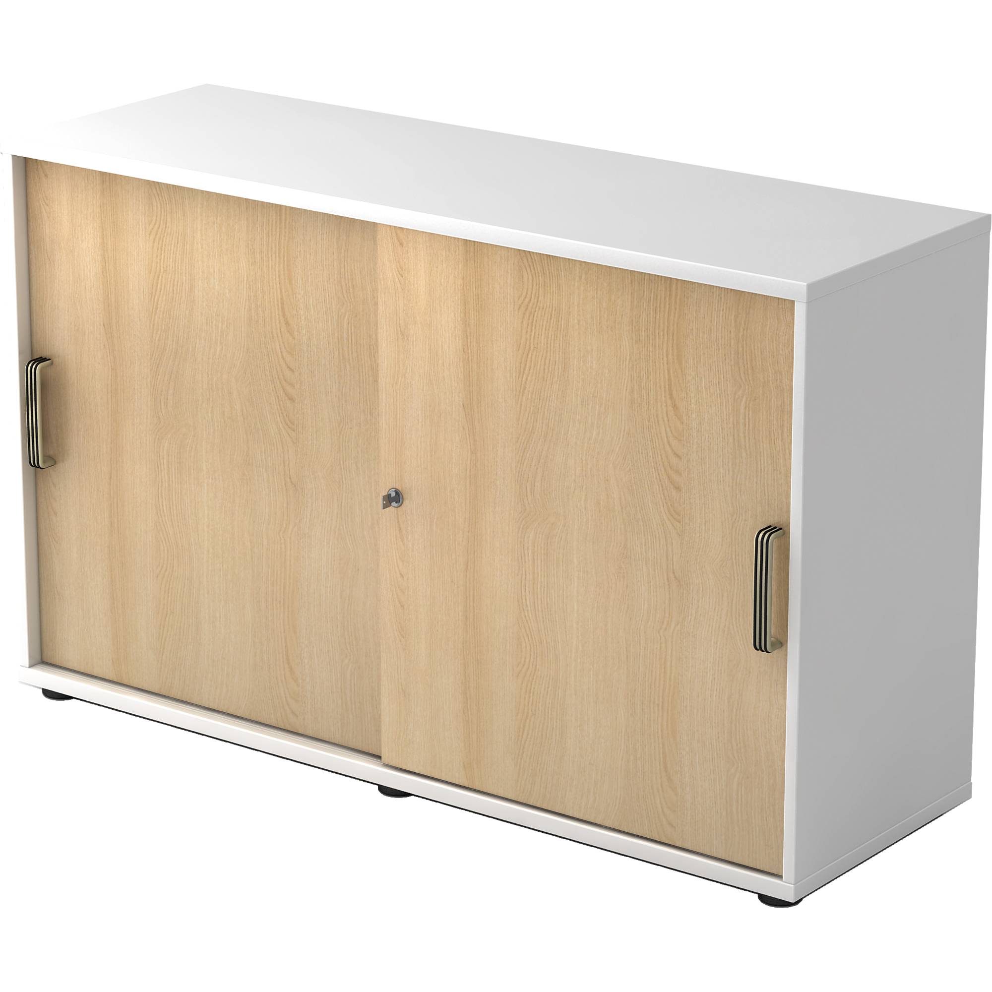 Schiebetürenschrank 2OH ws/ei-0