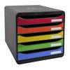 Schubladenbox BIG-BOX PLUS 5Sch. glo/harlekin