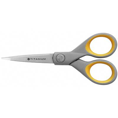 Schere Titanium Super 13cm gelb/grau - Artikel: 172214110-0