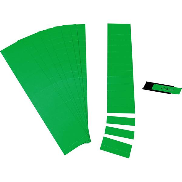 Ultradex Einsteckkarte 60x17mm grün 170 St./Pack. 847401