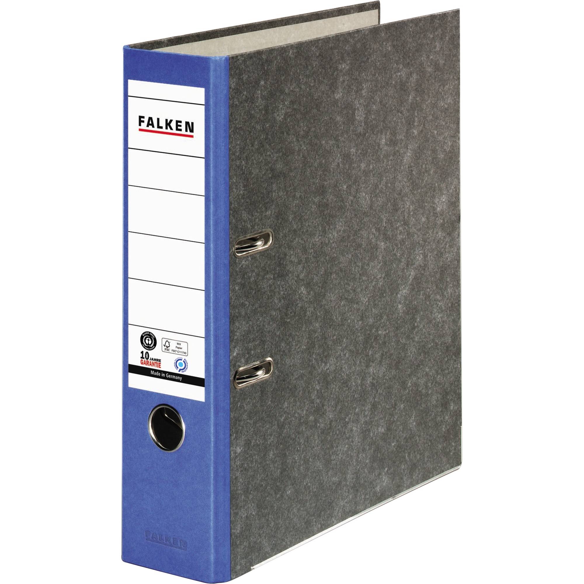 Ordner S80 DIN A4 80mm RC Pappe blau - Artikel: 120112650