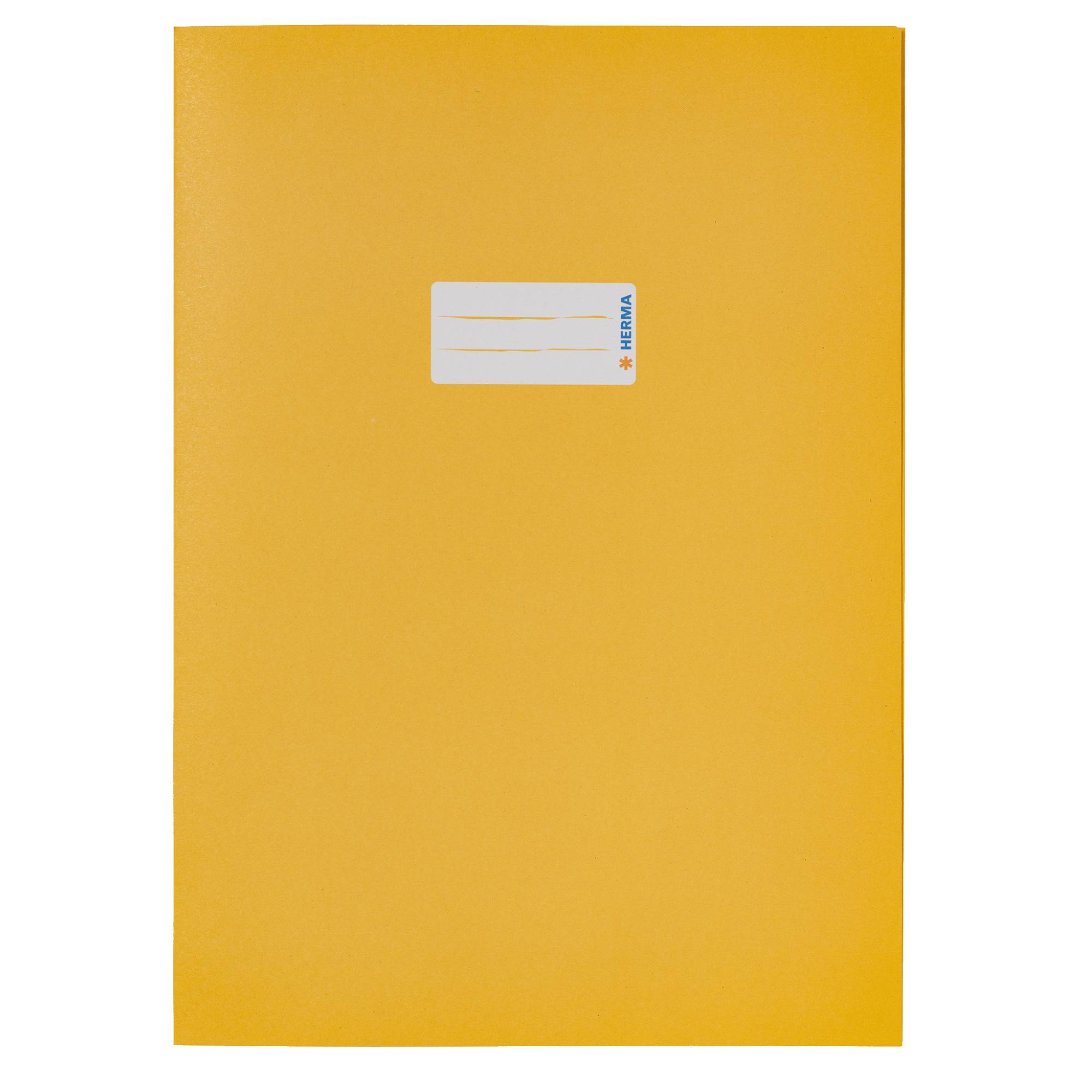 Heftschoner A4 Papier gelb-0