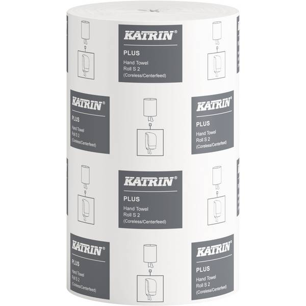 Handtuchrolle 2-lagig 205mmx60m ws 12 Rl./Pack.