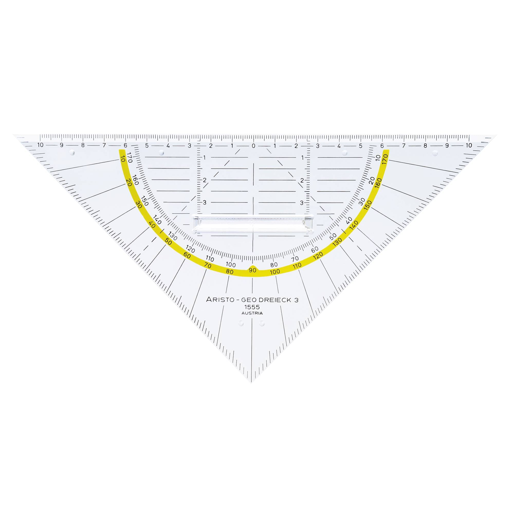 Geometriedreieck Facette Tuschenoppen 22,5cm gk-0