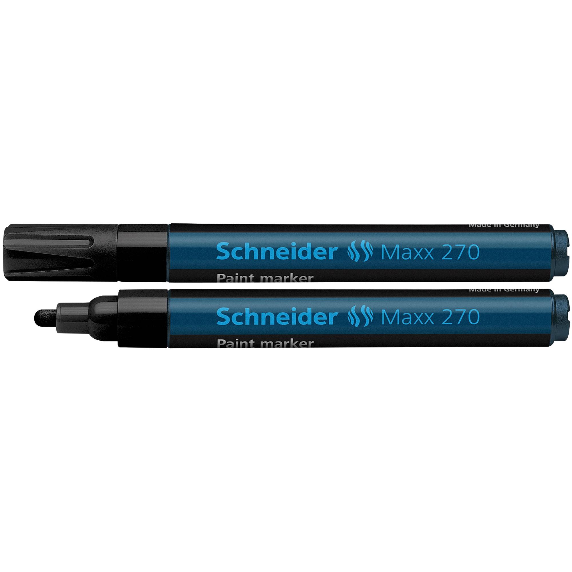 Schneider Maxx 270 - Marker - Schwarz - alkoholbasierte Tinte-0