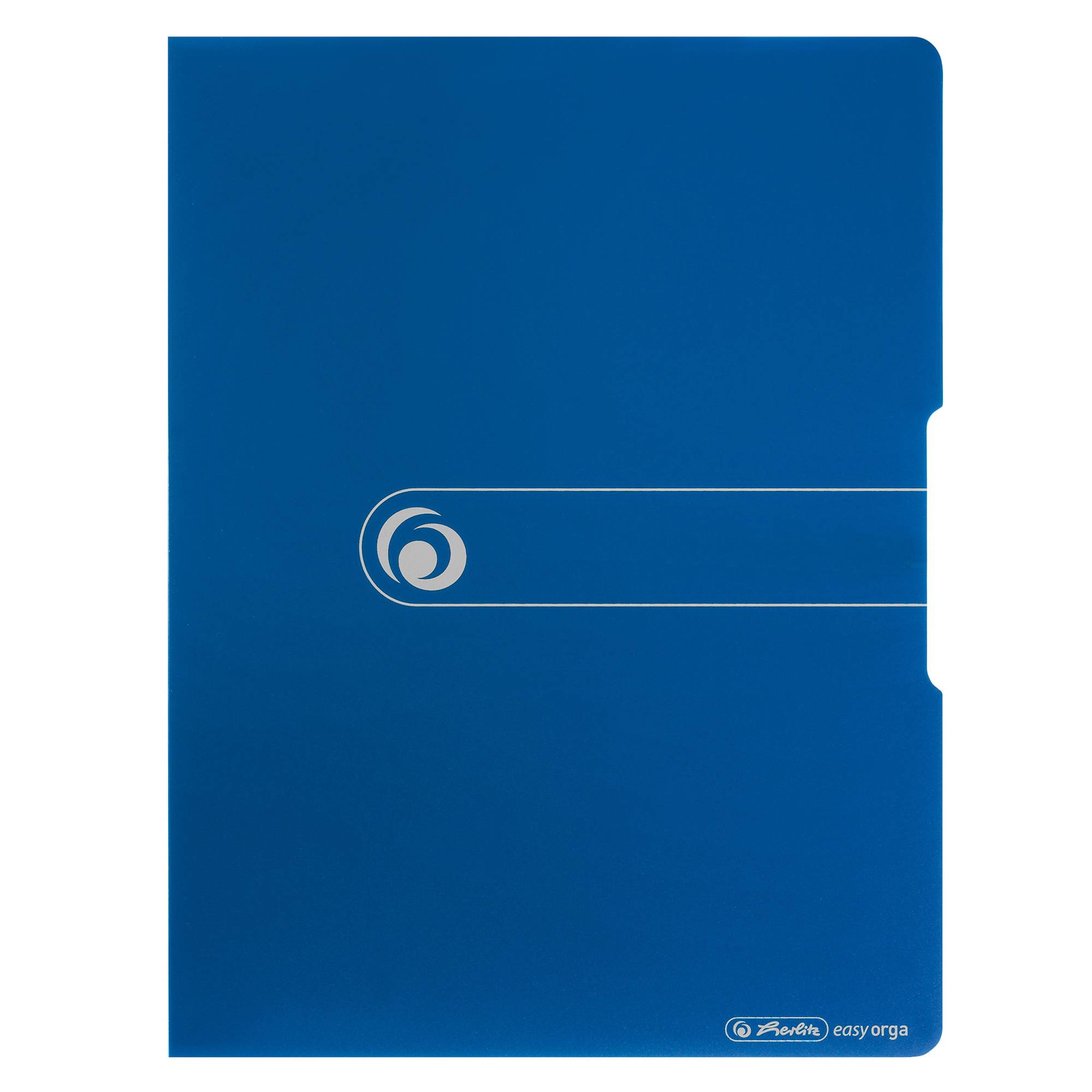 Klemmbrettmappe DIN A4 Polyfoam blau-0