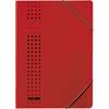 Eckspanner chic DIN A4 150Bl. Karton rot