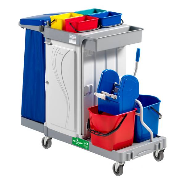 Reinigungswagen Alpha 4x4l 2x15l Presse - Artikel: 490202500