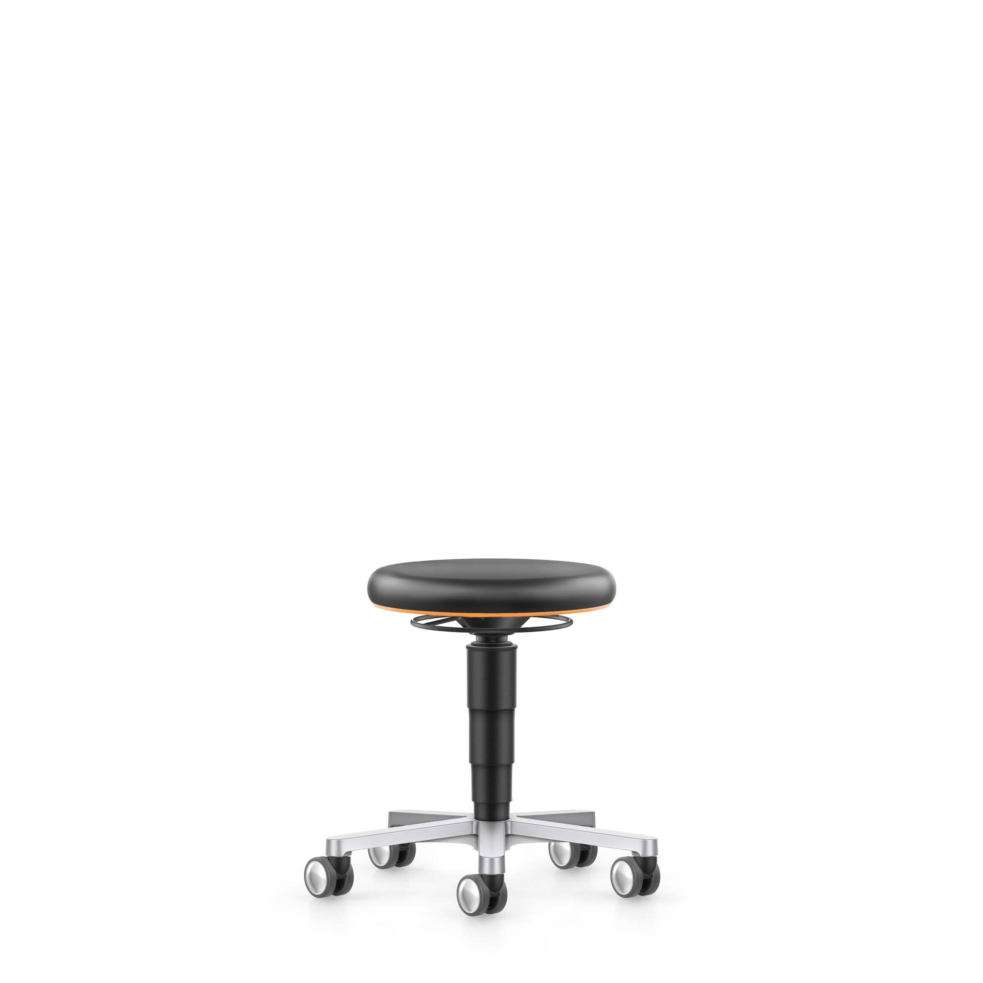 Hocker Labor Rollen sw/or-0