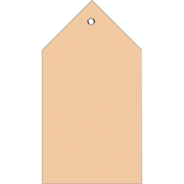 Anhängezettel 80x150mm Faltecken 250St.