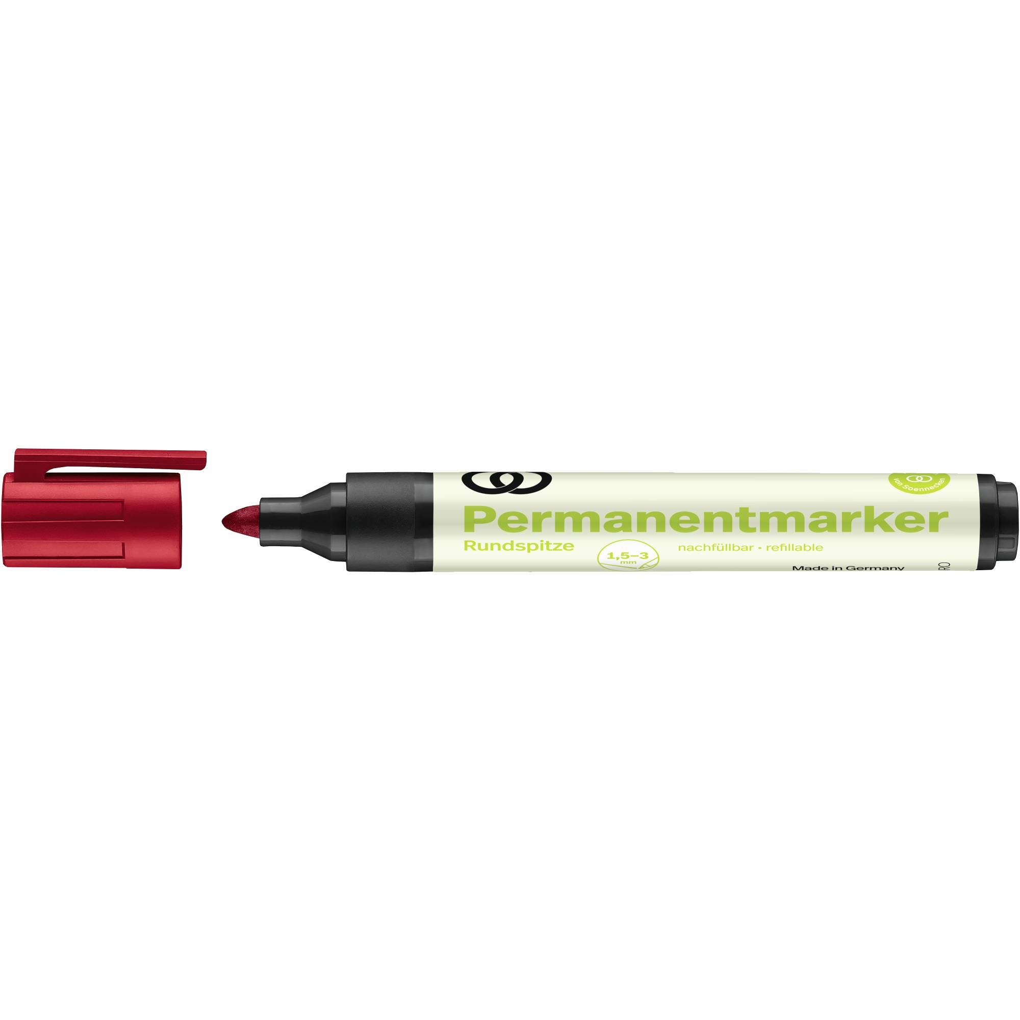 Permanentmarker oeco 1,5-3mm rot-0