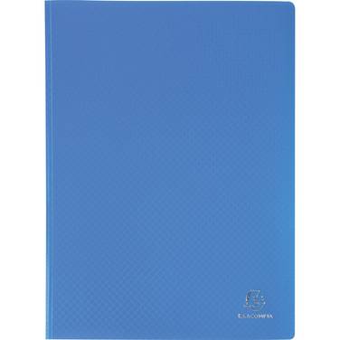 Sichtmappe A4 PP 20Hüllen hellblau