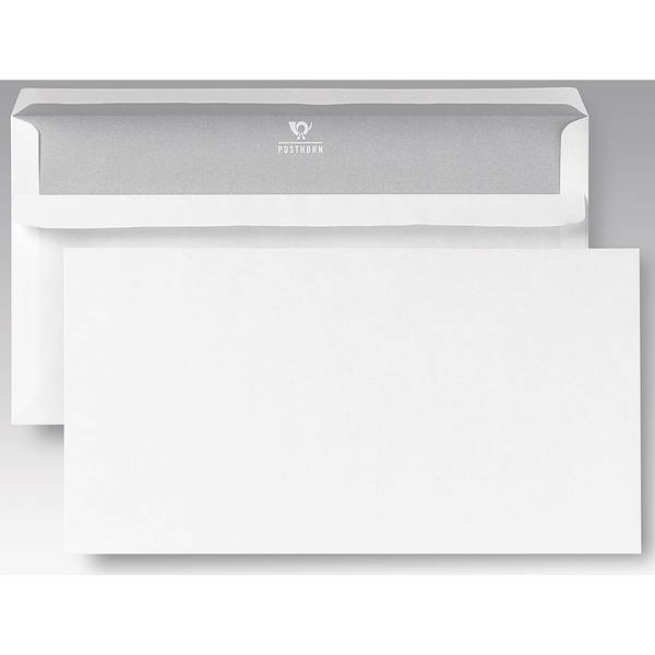 Briefumschlag 125x235mm sk 80g ws 1000 St./Pack.