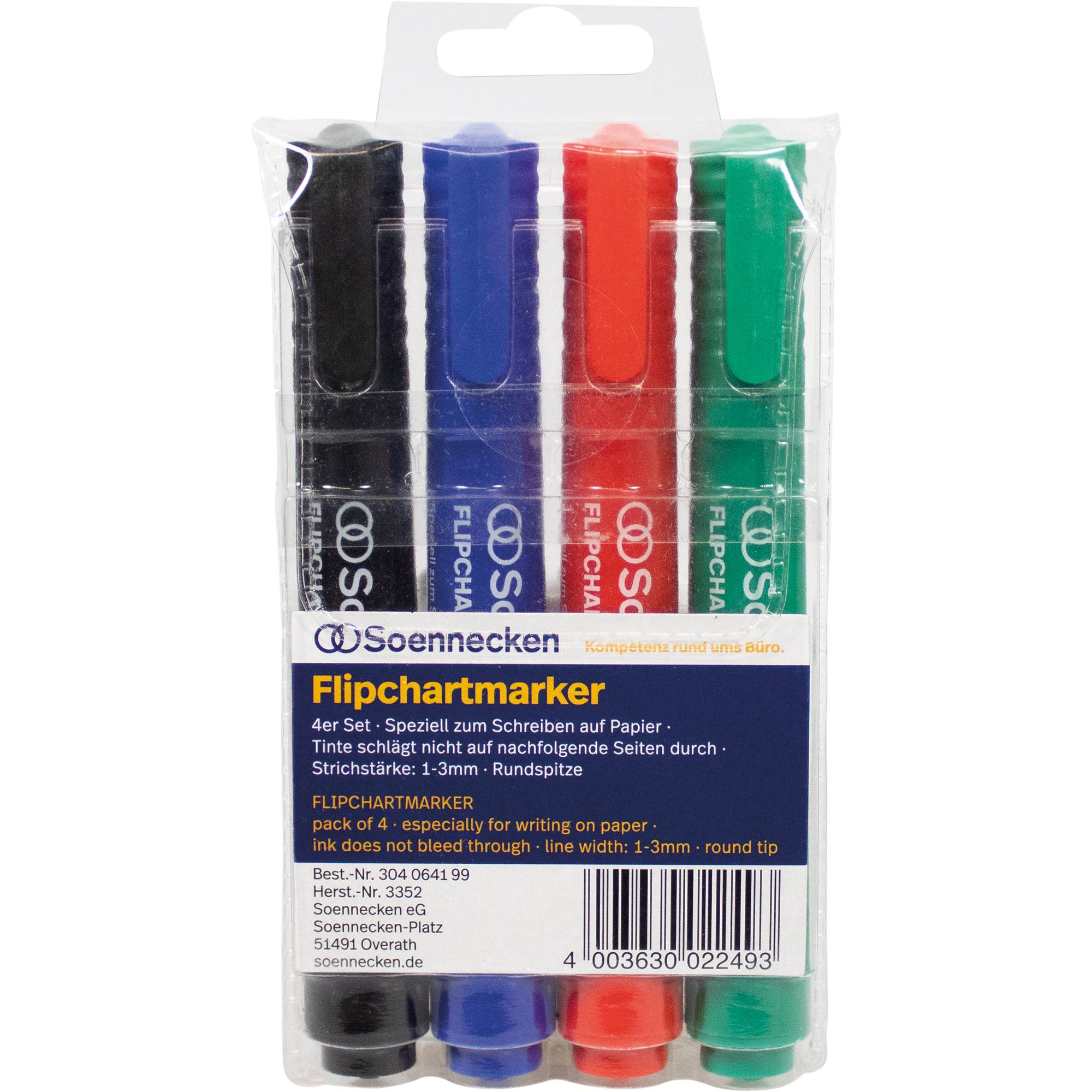 Flipchartmarker sortiert 4 St./Pack.-0