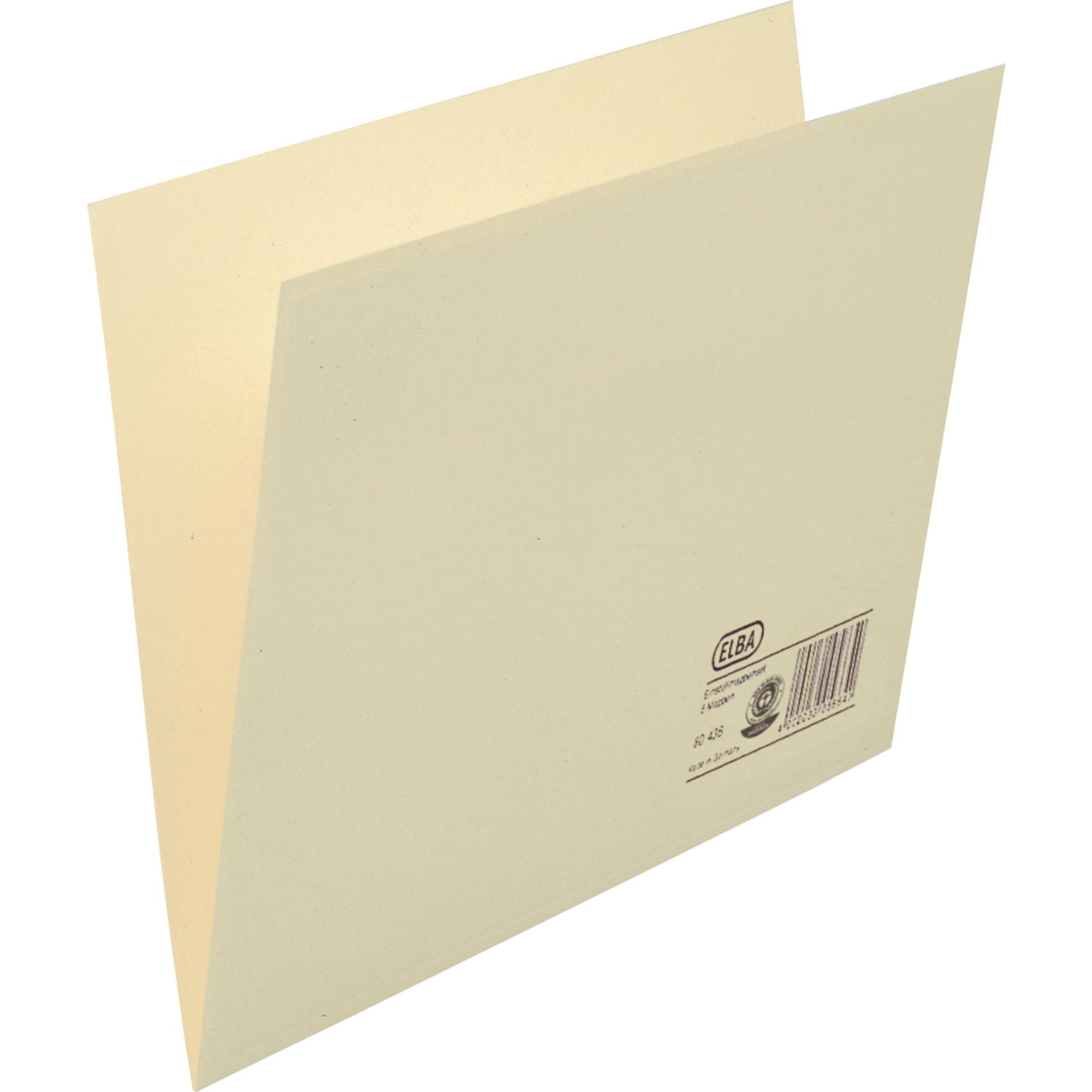 Einstellmappe DIN A4 180g Karton chamois 50 St./Pack.-0