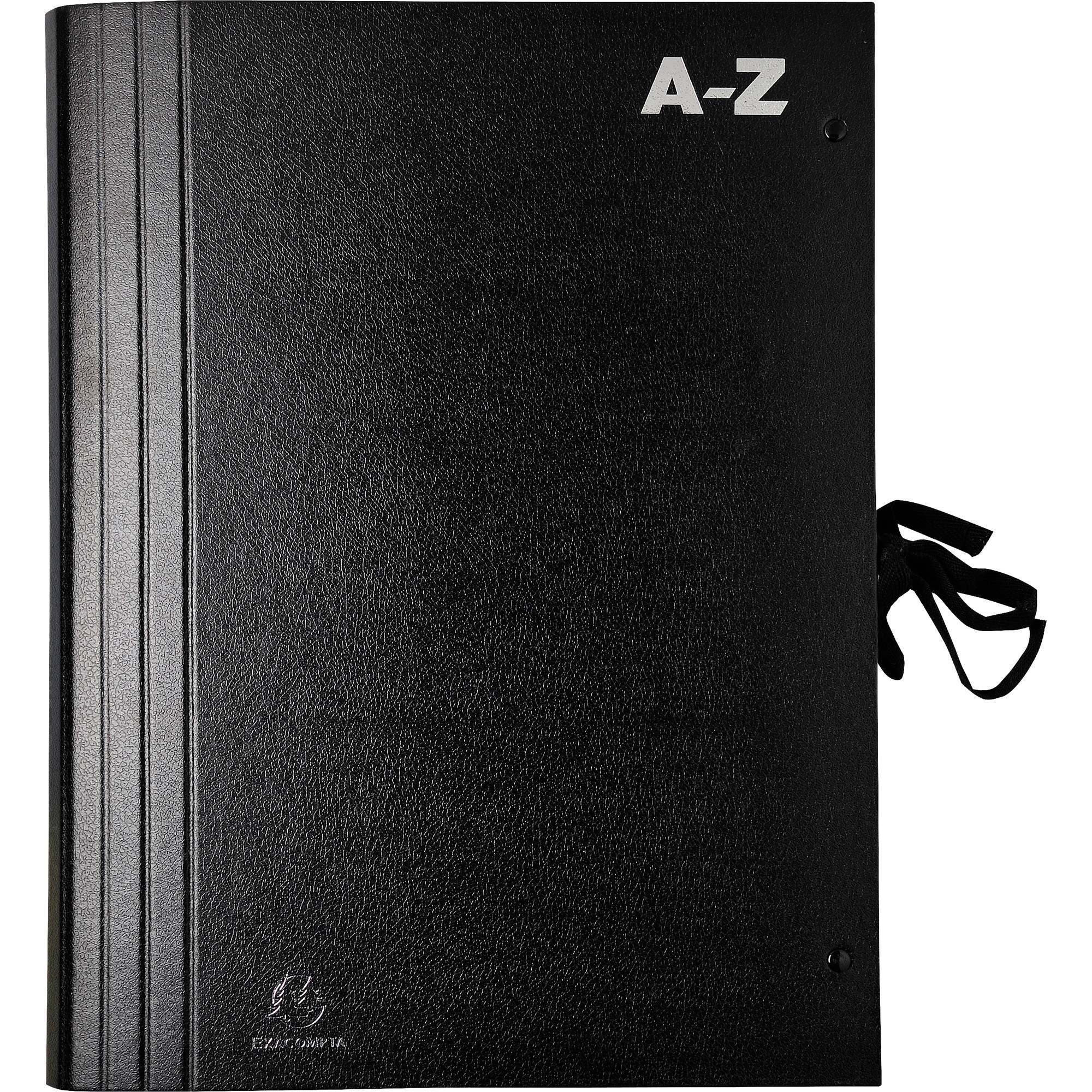 Fächermappe A-Z DIN A4 schwarz-0