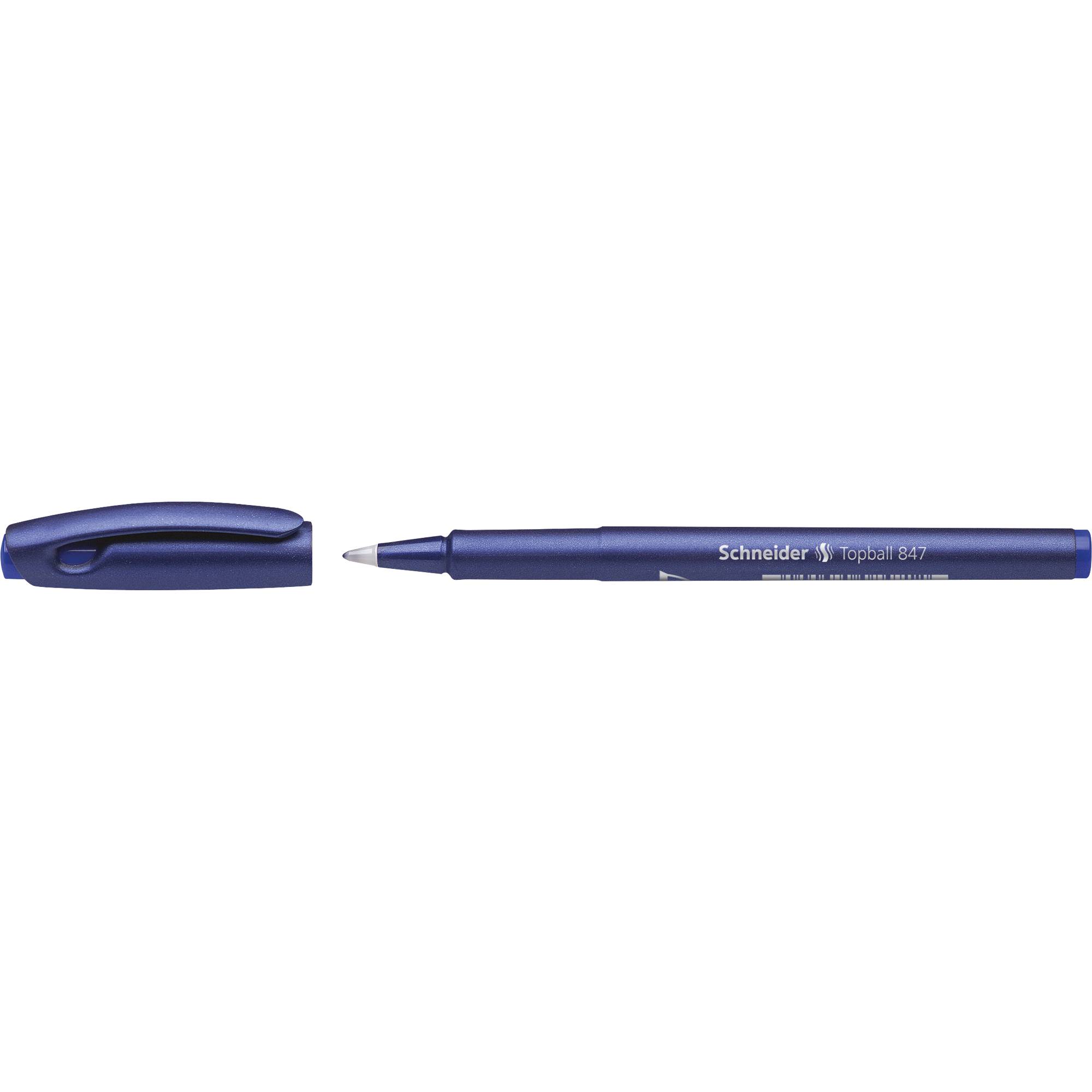 Tintenroller Topball Kappenmodell M 0,5mm blau